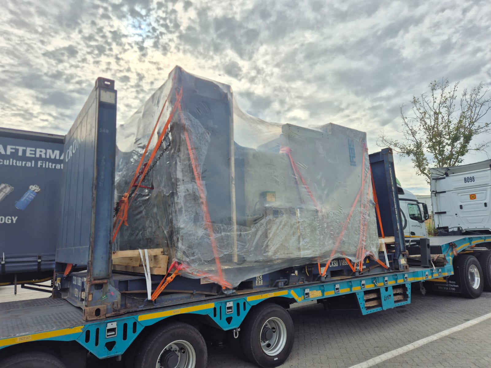 WISTS out-of-gauge automotive mechanical press equipment move — view 4