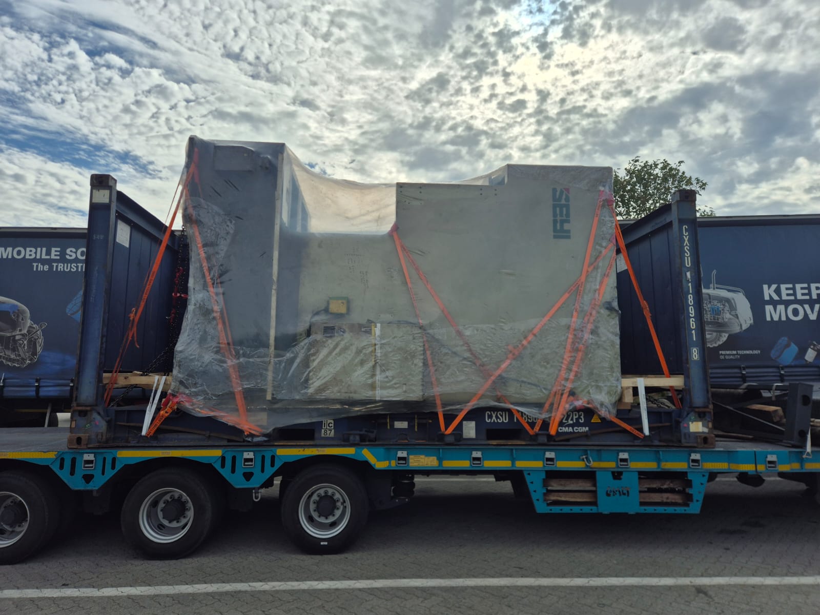 WISTS out-of-gauge automotive mechanical press equipment move — view 8
