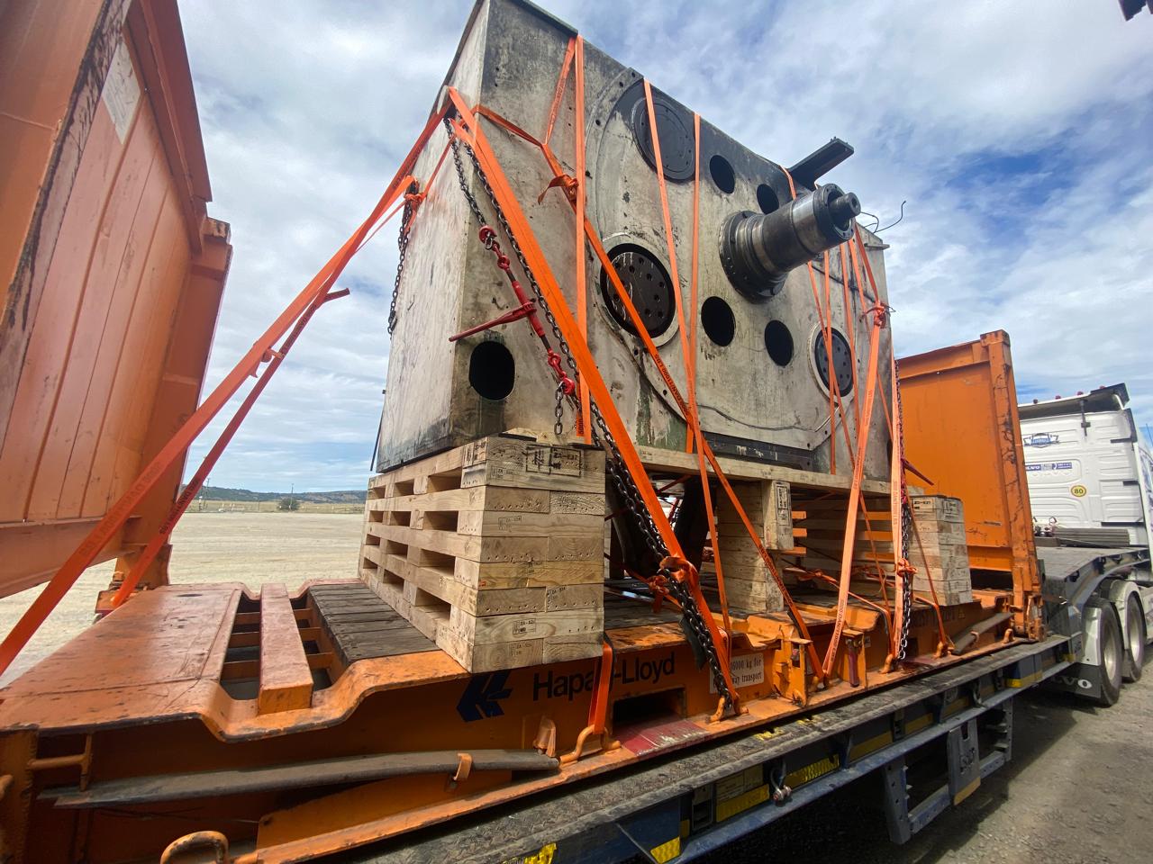 WISTS out-of-gauge automotive mechanical press equipment move — view 6