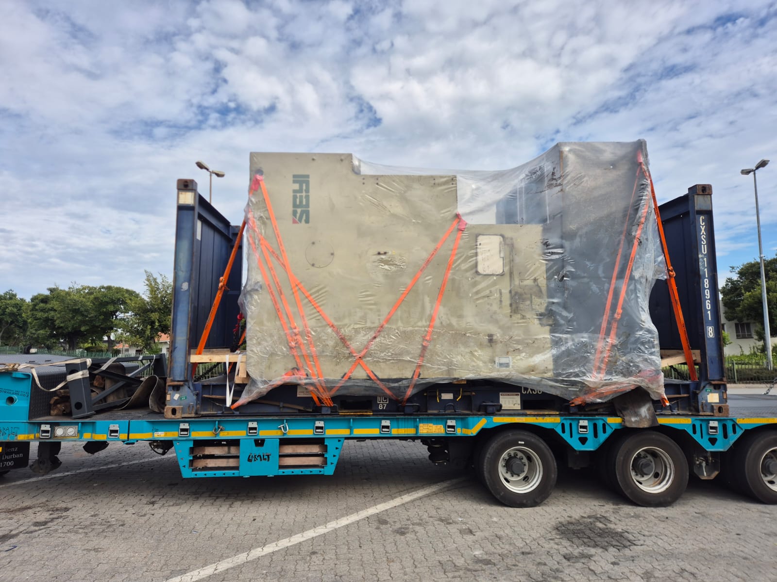 WISTS out-of-gauge automotive mechanical press equipment move — view 5
